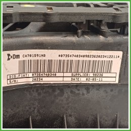 Airbag Guidatore Sinistro SX LANCIA DELTA TN 1.6 MJT 735474034 2011 2012 DM DALPHIMETAL CA701591NR