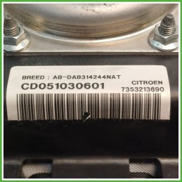 Airbag Guidatore Sinistro SX CITROEN JUMPER 2a Serie 7353213690 2002 2006 CITROEN AB-DAB314244NAT