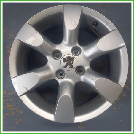 Cerchio Singolo in Lega PEUGEOT 307 (dal 07/2005 al 07/2008) 16 pollici 16" 6.5J 4x108 ET 31 originale usato al pz