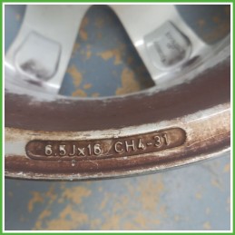 Cerchio Singolo in Lega PEUGEOT 307 (dal 07/2005 al 07/2008) 16 pollici 16" 6.5J 4x108 ET 31 originale usato al pz