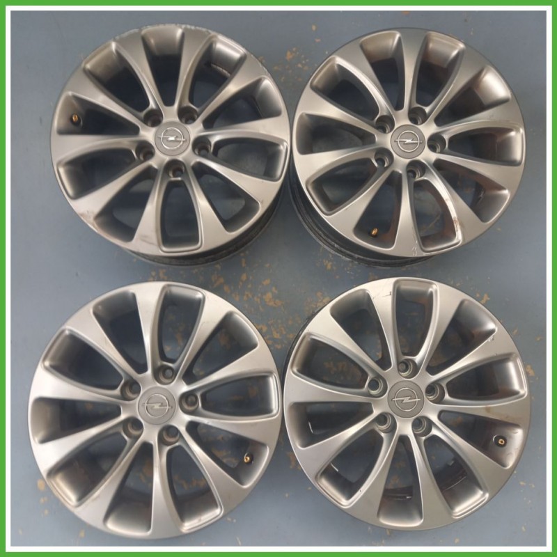 Cerchi in Lega OPEL ASTRA (A04) (dal 01/2004 al 03/2011) 16 pollici 16" 6.5J 5x105 ET 39 4pz originali usati