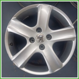 Cerchi in Lega PEUGEOT 307 (dal 04/2001 al 12/2006) 16 pollici 16" 6.5J 4x108 ET 31 4pz originali usati
