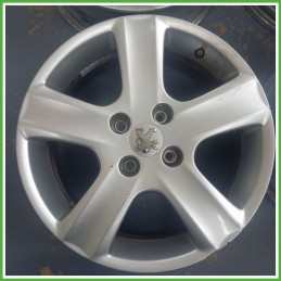 Cerchi in Lega PEUGEOT 307 (dal 04/2001 al 12/2006) 16 pollici 16" 6.5J 4x108 ET 31 4pz originali usati