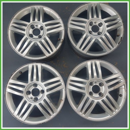 Cerchi in Lega RENAULT SCENIC 2a Serie (dal 06/2003 al 08/2009) 16 pollici 16" 6.5J 4x100 ET 49 4pz originali usati
