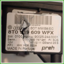 Blocco Comandi Autoradio AUDI A5/S5 8T 2.7 TDI 8T0919611AWFX 2007 2012 PREH