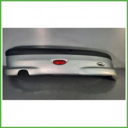 Paraurti Posteriore PEUGEOT 206 Berlina GRIGIO ICELAND EYL 7410L5 1998 2009 Originale Usato