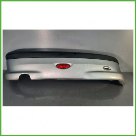 Paraurti Posteriore PEUGEOT 206 Berlina GRIGIO ICELAND EYL 7410L5 1998 2009 Originale Usato