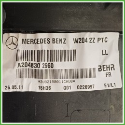 Scatola Evaporatore Ventilatore Climatizzatore BEHR MERCEDES-BENZ Classe C W/S204 CDI A2048303503 2011 2012