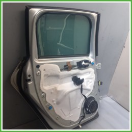 Porta Portiera Sportello Posteriore Sinistra SX GRIGIO CHIARO PEUGEOT 3008 SUV 2009 2013 Originale Usato