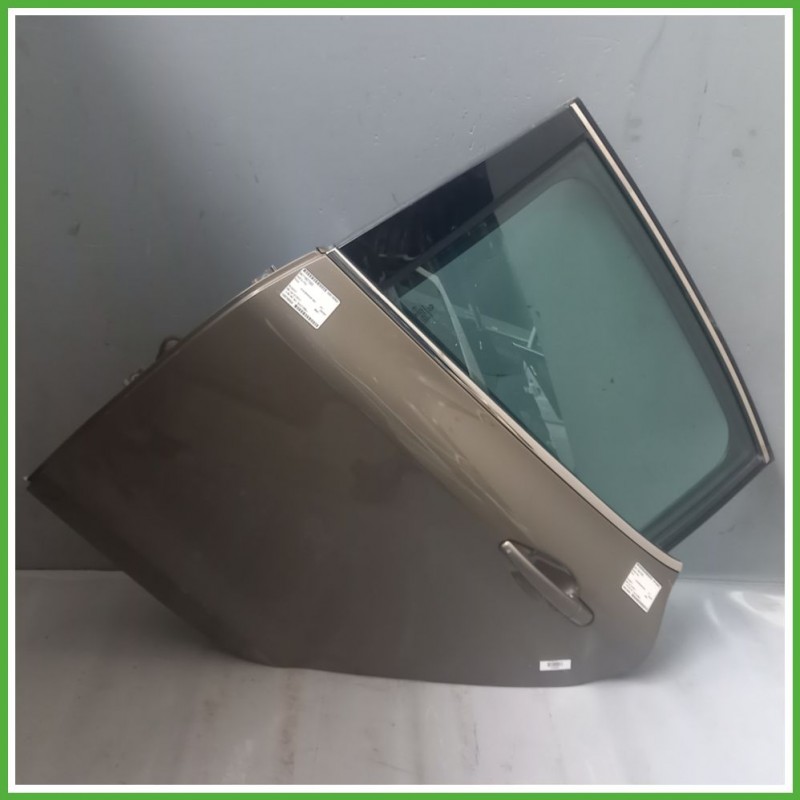 Porta Portiera Sportello Posteriore Sinistra SX GRIGIO KCL SPIRIT GREY PEUGEOT 208 Berlina 2012 2015 Originale Usato