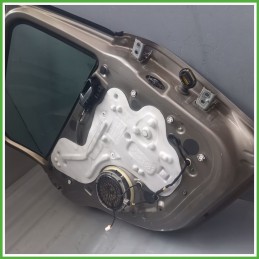 Porta Portiera Sportello Posteriore Sinistra SX GRIGIO KCL SPIRIT GREY PEUGEOT 208 Berlina 2012 2015 Originale Usato