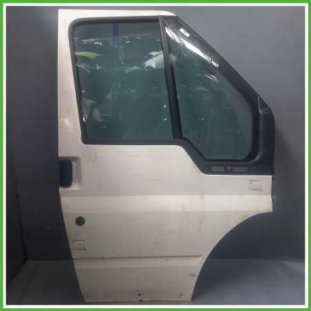 Porta Portiera Sportello Anteriore Destra DX BIANCO DIAMOND WHITE 73 FORD TRANSIT FY 0 2000 2006 Originale Usato