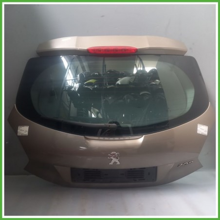 Portellone Bagagliaio Cofano Baule Posteriore PEUGEOT 208 2012 2015 GRIGIO KCL SPIRIT GREY Berlina Originale Usato