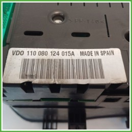 Quadro strumenti contachilometri tachimetro VDO 110080124015A VOLKSWAGEN POLO 9N 1.4 TDI 6Q0920802HX001
