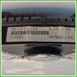 Quadro strumenti contachilometri tachimetro VDO 110.080.211/046 LANCIA YPSILON TE 1.2 8V 51712351