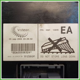 Quadro strumenti contachilometri tachimetro VISTEON FORD FIESTA CBK 1.2 16V 1382461