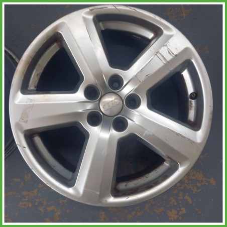 Cerchio Singolo in Lega AUDI A4 (8E) (dal 11/2000 al 11/2004) 17 pollici 17" 7.5J 5x112 ET 35 originale usato al pz