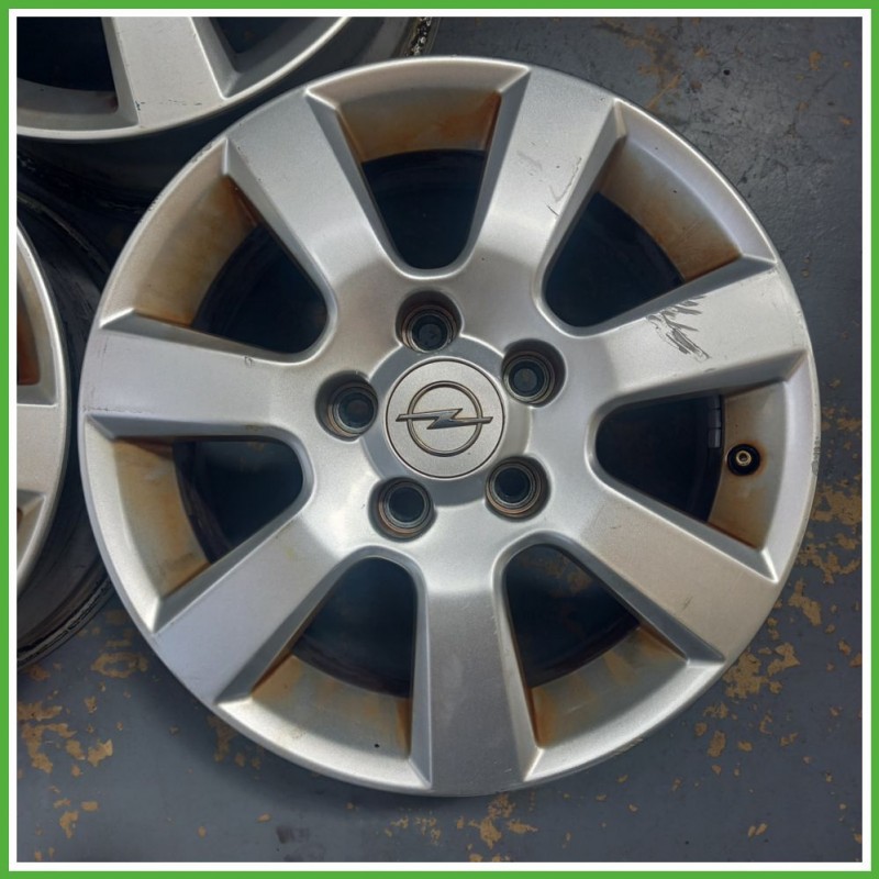 Cerchio Singolo in Lega OPEL MERIVA (X03) (dal 03/2003 al 12/2010) 15 pollici 15" 6.0J 5x100 ET 43 originale usato al pz