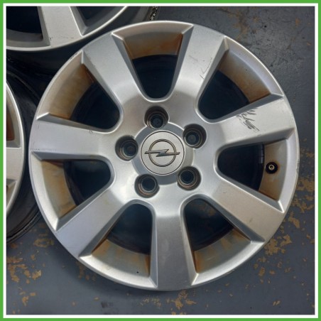Cerchio Singolo in Lega OPEL MERIVA (X03) (dal 03/2003 al 12/2010) 15 pollici 15" 6.0J 5x100 ET 43 originale usato al pz