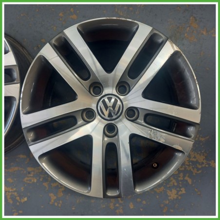 Cerchio Singolo in Lega VOLKSWAGEN TOURAN (1T) (dal 02/2003 al 11/2010) 16 pollici 16" 6.5J 5x112 ET 50 originale usato al pz