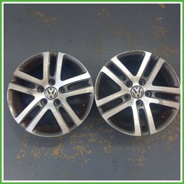 Cerchio Singolo in Lega VOLKSWAGEN TOURAN (1T) (dal 02/2003 al 11/2010) 16 pollici 16" 6.5J 5x112 ET 50 originale usato al pz