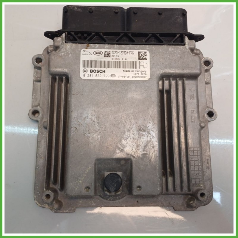 Centralina Motore Iniezione ECU BOSCH 0281032729 JAGUAR XE 2.0 132kw T2H26018 2015 2019
