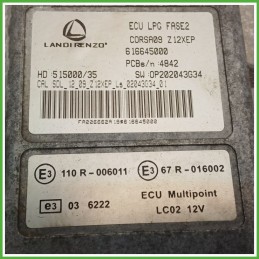 Centralina Motore Iniezione GAS LANDI RENZO LC02 OPEL CORSA S07 1.2 16V 59kw 616645000 2006 2011