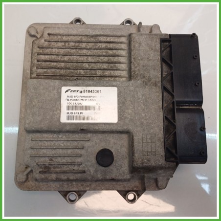 Centralina Motore Iniezione ECU MAGNETI MARELLI MJD6F3.PI FIAT GRANDE PUNTO 4C 1.3 MJT 55kw 51825024 2008 2011