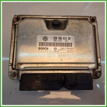 Centralina Motore Iniezione ECU BOSCH 0281010891 SEAT IBIZA 6L 1.9 TDI 96kw 038906019DQ 2001 2009