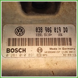 Centralina Motore Iniezione ECU BOSCH 0281010891 SEAT IBIZA 6L 1.9 TDI 96kw 038906019DQ 2001 2009