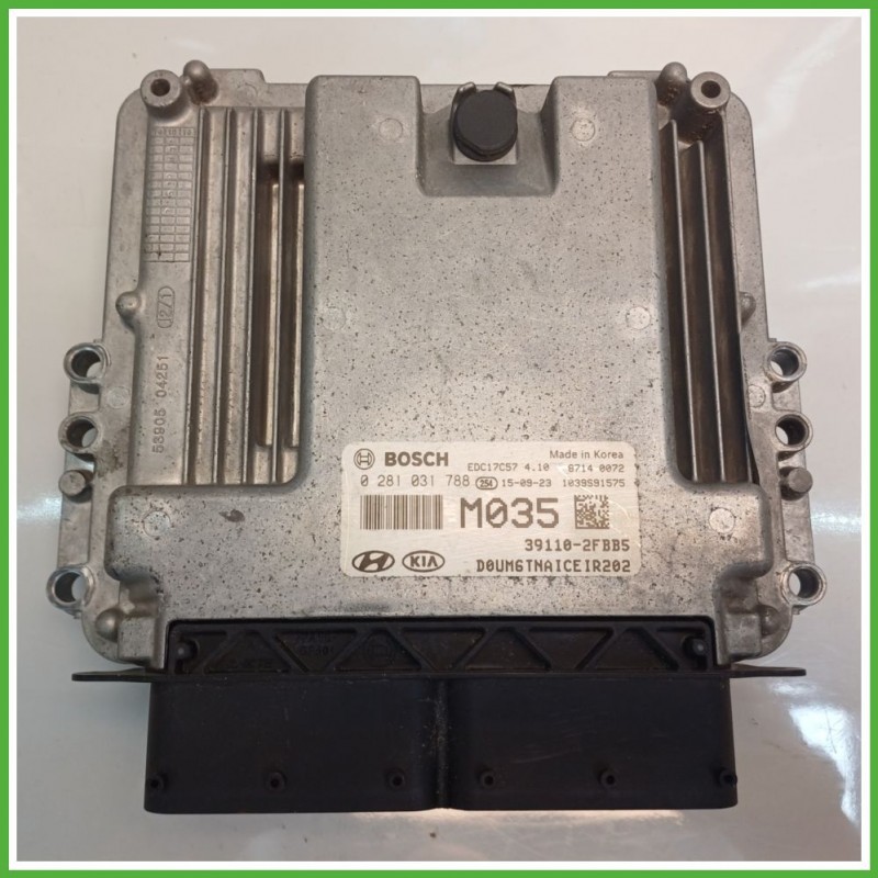 Centralina Motore Iniezione ECU BOSCH 0281031788 KIA SORENTO 3a Serie 2.2 147kw 391102FBB6 2015 2017