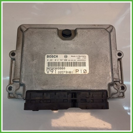 Centralina Motore Iniezione ECU BOSCH 0281012597 CITROEN JUMPER 2a Serie 1939KC 2002 2006