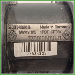 Debimetro Misuratore Massa Aria SIEMENS 5WK9615 VOLVO Serie 40 1.9 TD 30862696 1996 2000