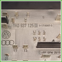 Body Computer Centralina Modulo BCM BSI TYCO 0-1718130 VOLKSWAGEN GOLF 5K/AJ 1.6 TDI 1K0937125D 2008 2012