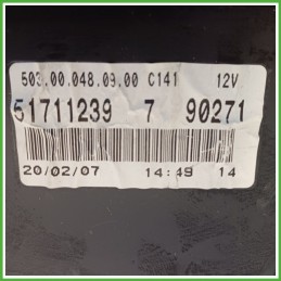 Quadro strumenti contachilometri tachimetro VEGLIA BORLETTI 503.00.048.09.00 FIAT PANDA 2Q 1.3 16V 51711240