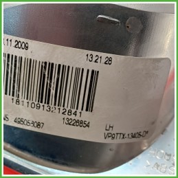 Fanale Fanalino Posteriore Sinistro SX VISTEON VP9TTX-13405-D OPEL INSIGNIA G09 13226854 Usato