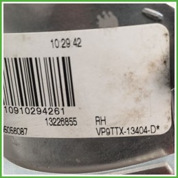 Fanale Fanalino Posteriore Destro DX VISTEON VP9TTX-13404-D OPEL INSIGNIA G09 13226855 Usato