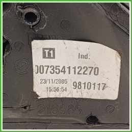 Specchio Specchietto Retrovisore Sinistro SX GOFFRATO LANCIA YPSILON TE 2003 2006 Originale Usato