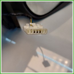 Specchio Specchietto Retrovisore Destro DX GOFFRATO LANCIA YPSILON TE 2003 2006 Originale Usato