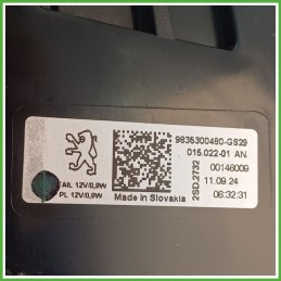 Fanale Fanalino Posteriore Sinistro SX HELLA 015.022-01AN PEUGEOT 308 9835299580 Usato