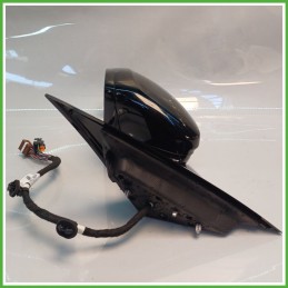 Specchio Specchietto Retrovisore Sinistro SX Noir Perla Nera PEUGEOT 508 2018 MAGNA Originale Usato