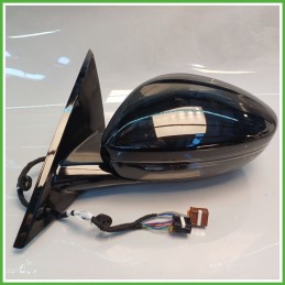 Specchio Specchietto Retrovisore Sinistro SX Noir Perla Nera PEUGEOT 508 2018 MAGNA Originale Usato