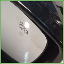 Specchio Specchietto Retrovisore Destro DX Noir Perla Nera PEUGEOT 508 2018 MAGNA 98630462 Originale Usato