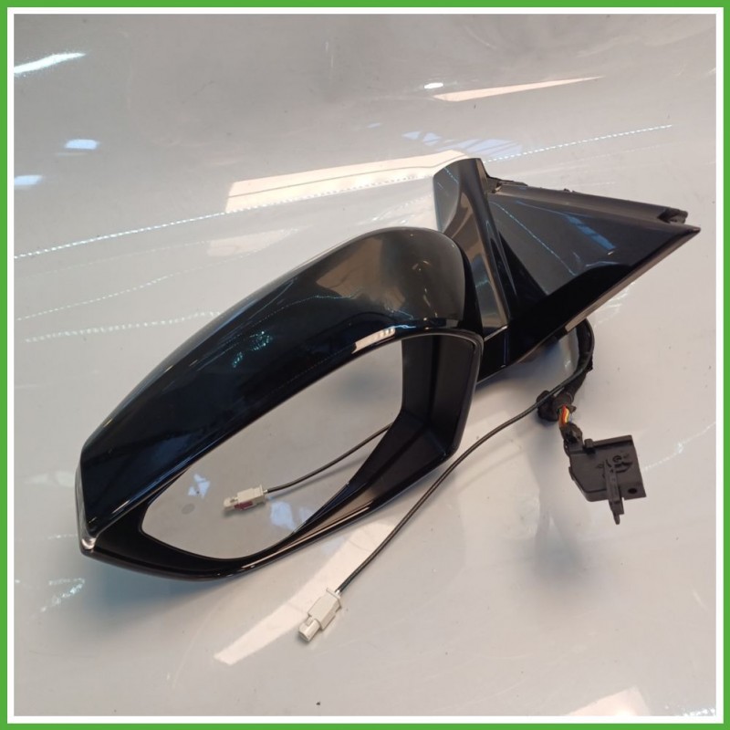 Specchio Specchietto Retrovisore Sinistro SX Noir Perla Nera PEUGEOT 308 2021 SMR 239460299V Originale Usato