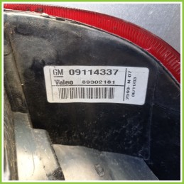 FANALE FANALINO POSTERIORE Destro OPEL Corsa (X01) 2000 89302181 Usato