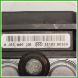 Centralina ABS Modulo Pompa BOSCH 0265800315 71719584 FIAT PUNTO 2U Originale Usato