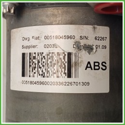 Centralina ABS Modulo Pompa BOSCH 0265800717 4541FZ CITROEN JUMPER Originale Usato