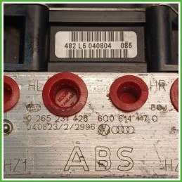 Centralina ABS Modulo Pompa BOSCH 0265800363 6Q0614117R VOLKSWAGEN POLO 9N Originale Usato