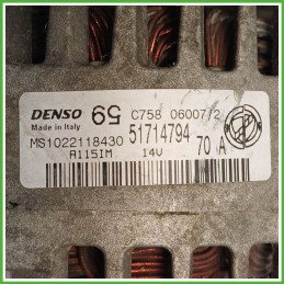 Alternatore DENSO MS1022118430 FIAT PANDA 2Q 52003531