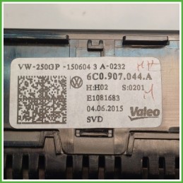 Comandi Clima AC Riscaldamento Condizionatore VALEO VOLKSWAGEN POLO 6C 1.4 TDI 6C0819045E 2014 2015